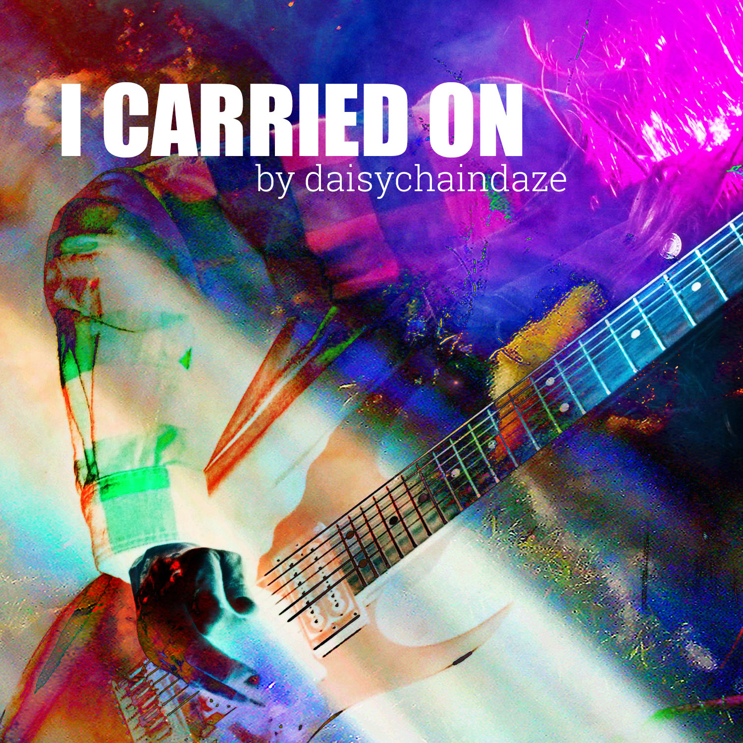 cd artwork cover of 'I Carried On' by daisychaindaze